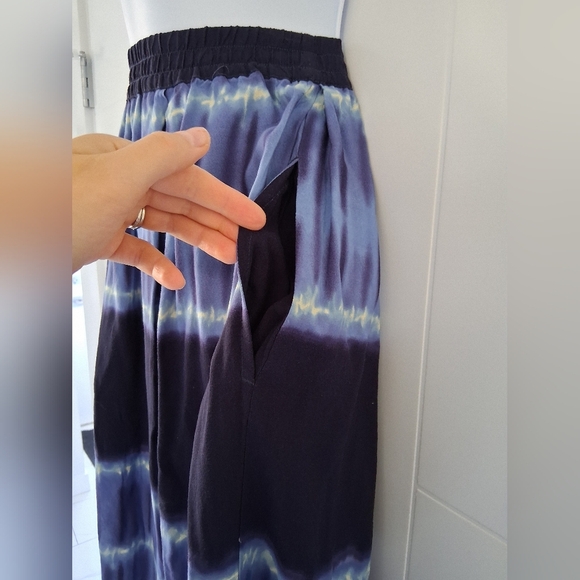 BeachLunchLounge/ Jeremie Midi Skirt In Colour Jakarta/ Tie-Dye/ Size US S - Picture 5 of 12